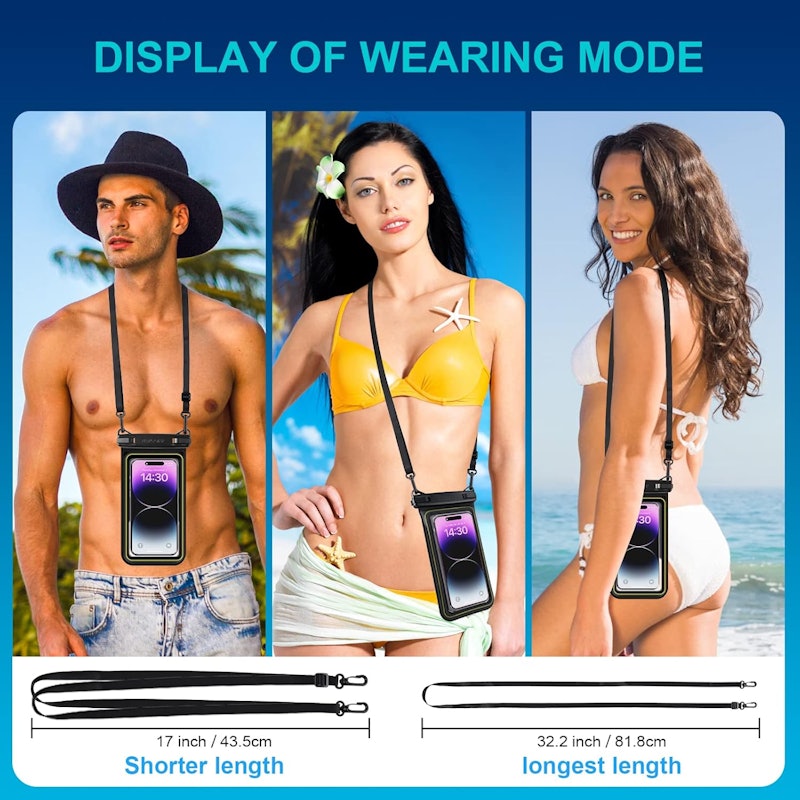 Capa à Prova D'Água para Celular Até 6,7" 5
