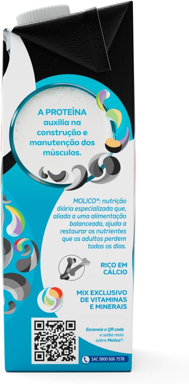 Leite UHT Desnatado Molico + Proteína 2