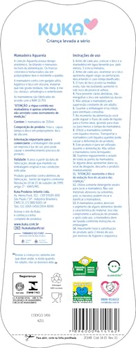 Mamadeira Aquarela Bico Universal Kuka 2