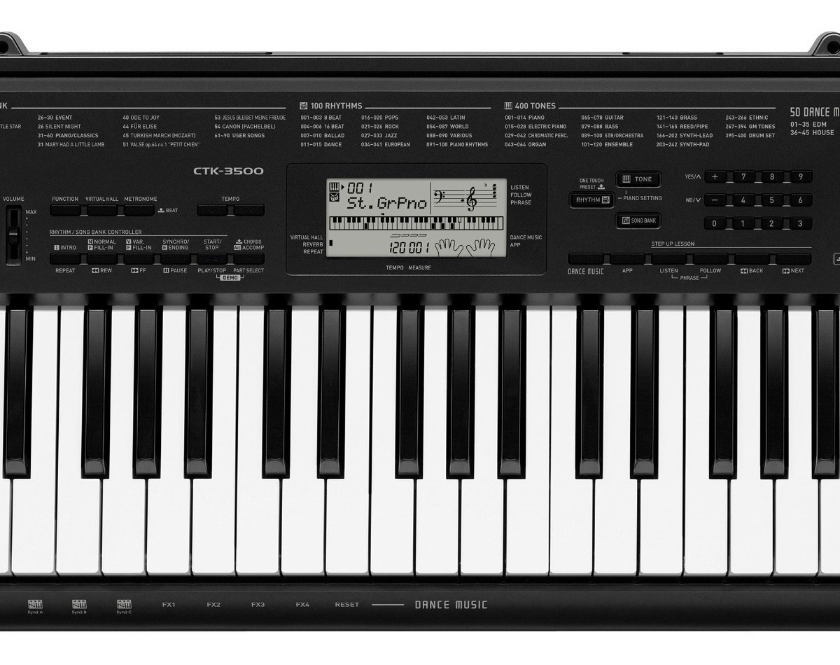 Kit Teclado Casio CTK-3500 3