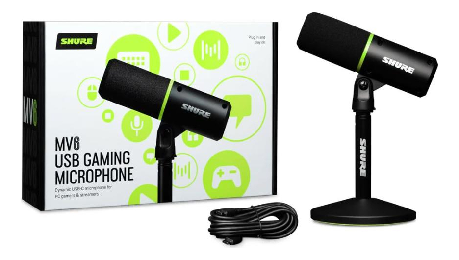Microfone Gamer USB Shure 4