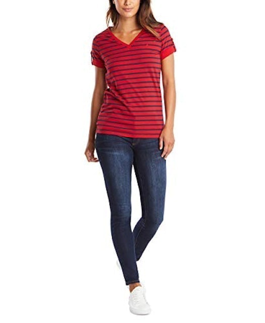 Camiseta Feminina Listrada 1