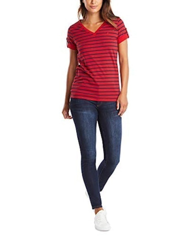 Camiseta Feminina Listrada 1