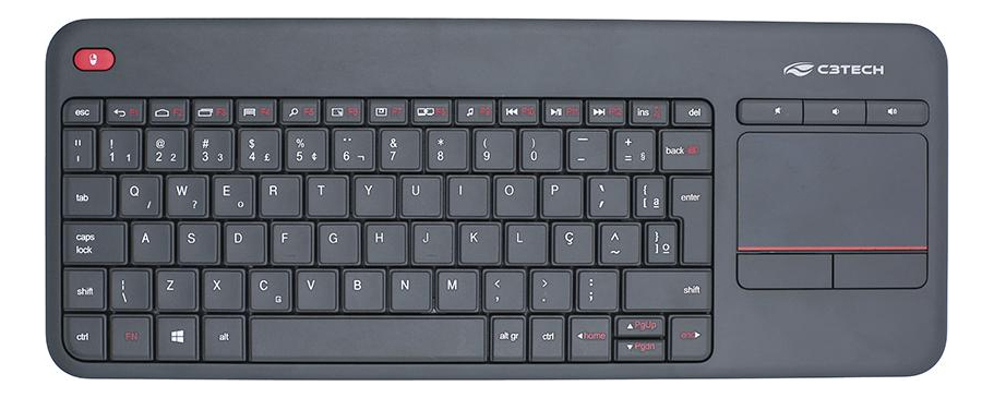 Teclado sem Fio com Touchpad 4