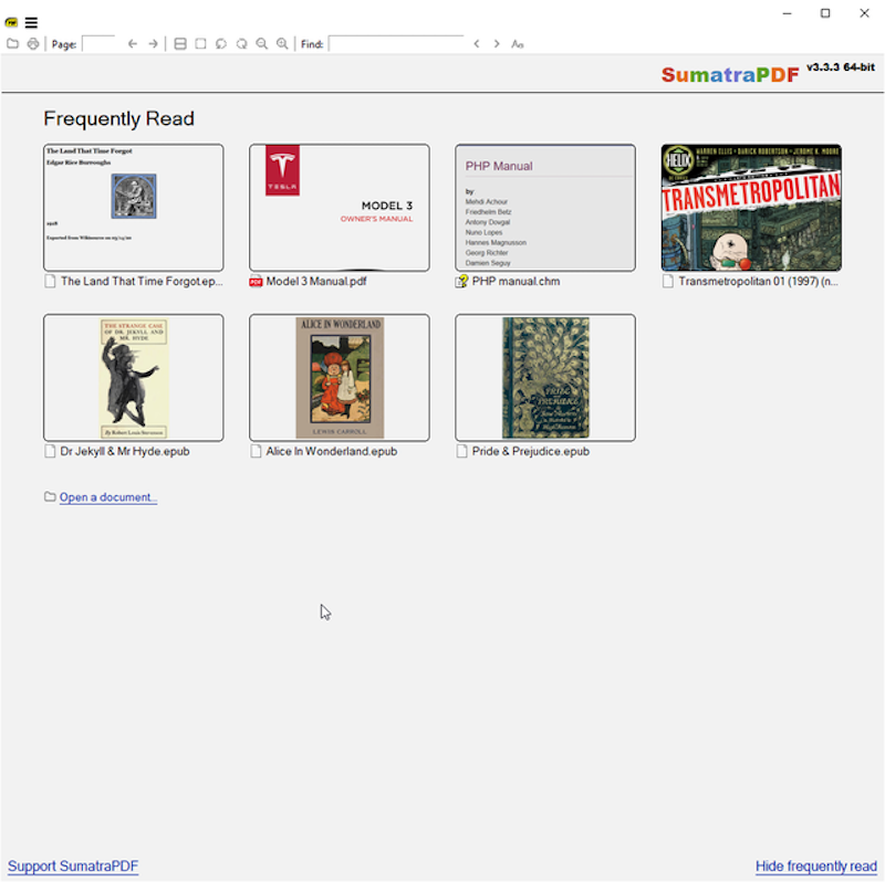 Sumatra PDF Reader 2