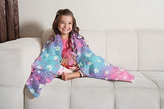 Manta Fleece Dupla Face Glow Kids 3