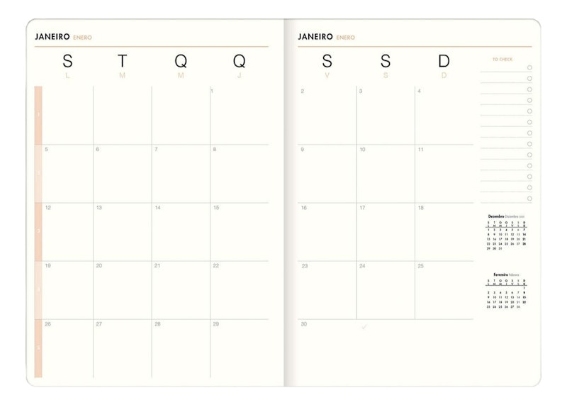 Planner Grampeado Kraftwork 2026 4