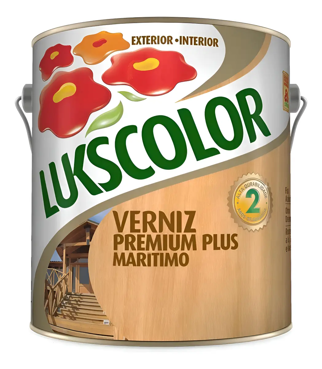 Verniz Marítimo Brilhante Lukscolor Premium Plus 225 ml 1