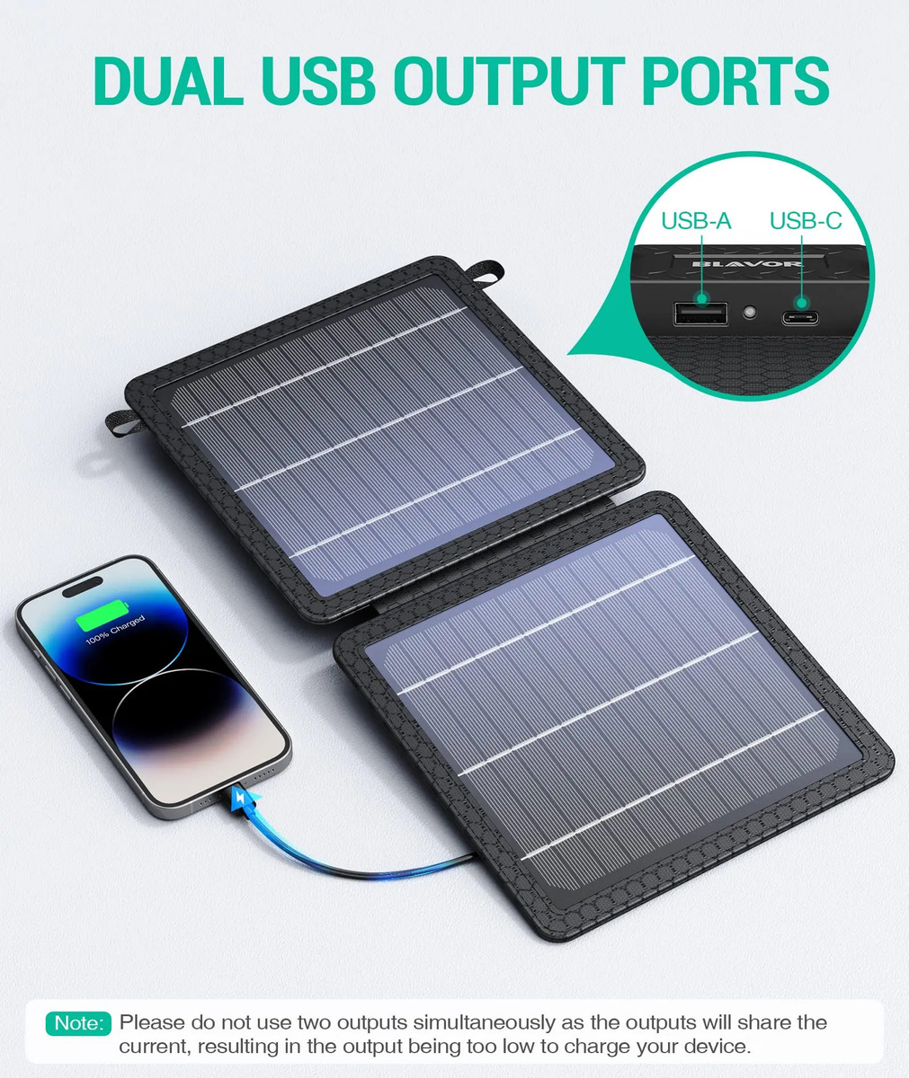 BLAVOR 10 W Solar Panels (for Phone) 3