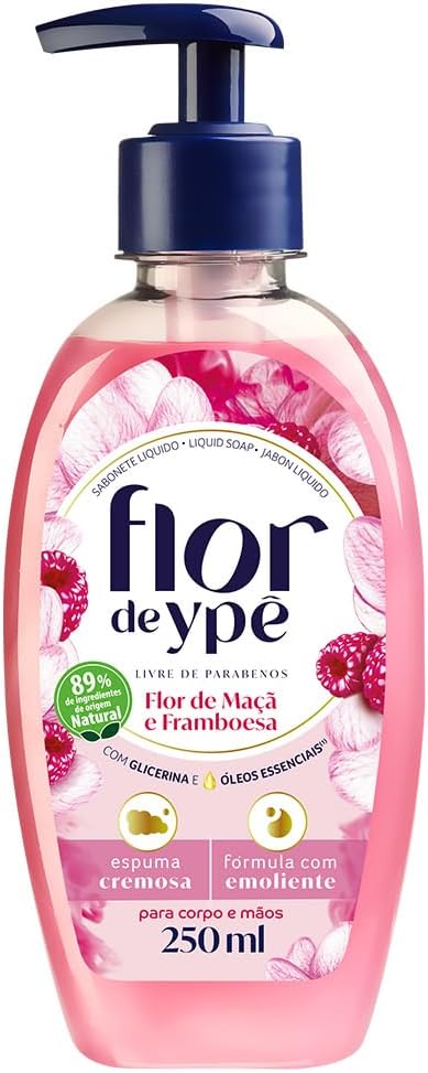 Sabonete Líquido Flor de Maçã e Framboesa 1