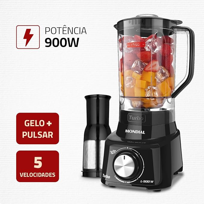 Liquidificador Mondial Turbo 2