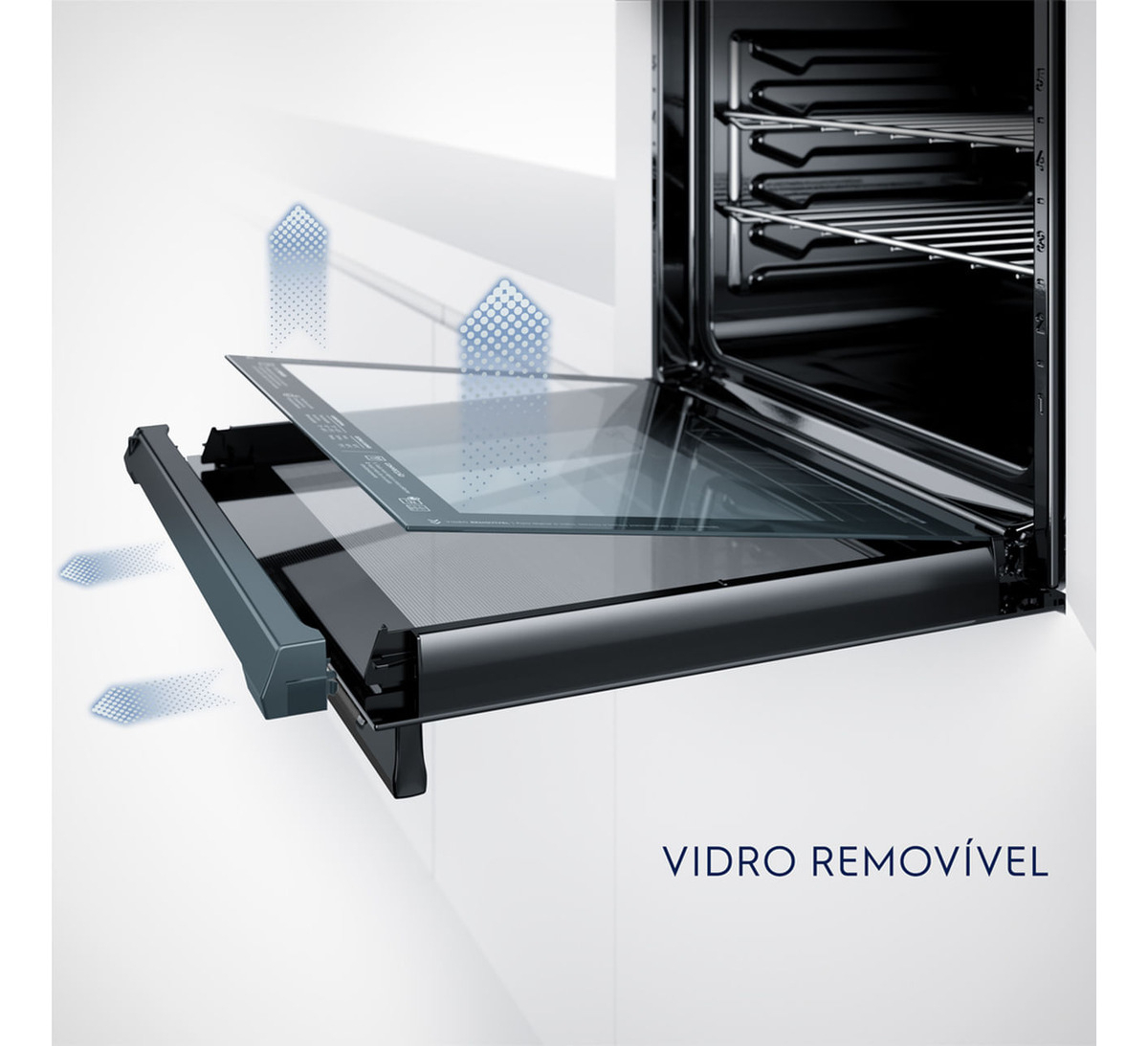 Forno de Embutir Electrolux Elétrico 80 L Expert com VaporBake e Wi-Fi 5
