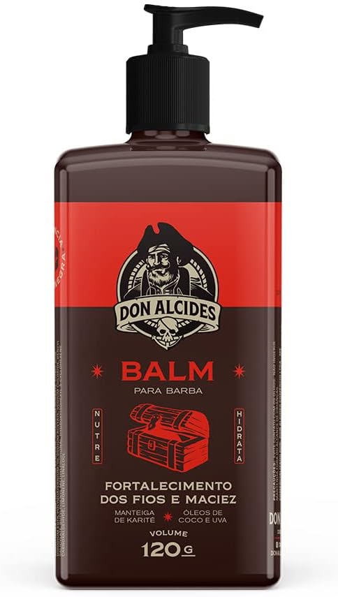 Balm Hidratante para Barba Don Alcides 1