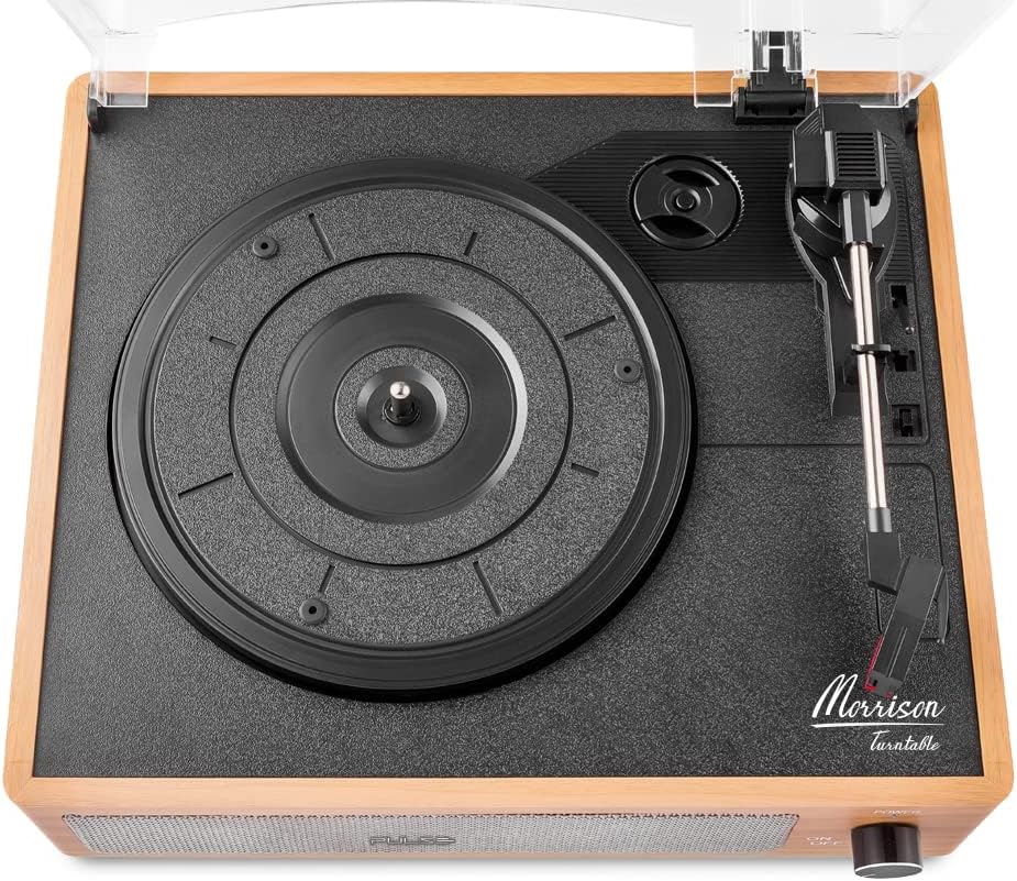 Vitrola Retro Toca-Disco Bluetooth USB Pulse Morrison SP613 5