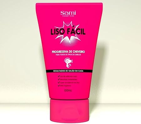 Progressiva de Chuveiro Liso Fácil Sami Cosméticos 1