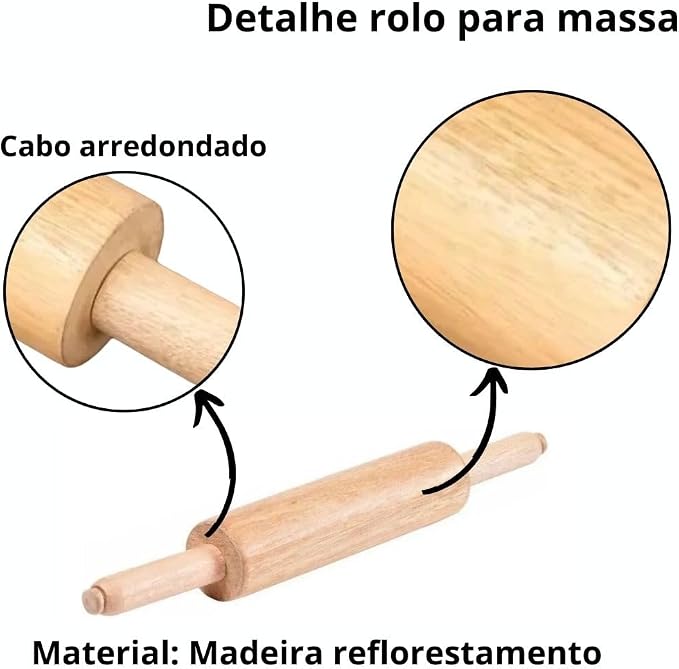 Rolo Móvel para Massa 2