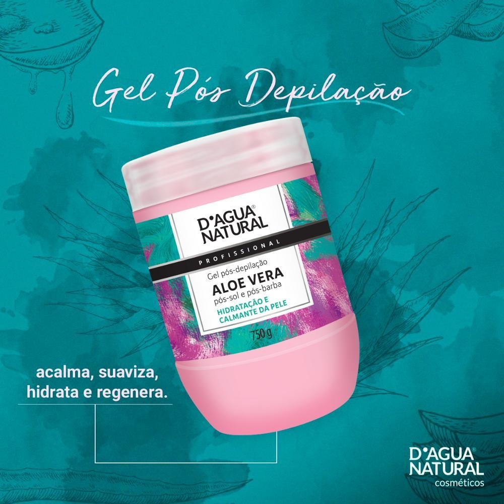 Gel Pós-Depilação Aloe Vera 4
