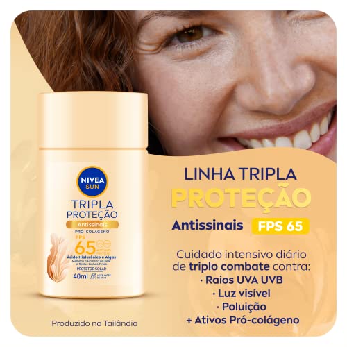 Protetor Facial Nivea Sun Tripla Proteção Antissinais Fluido 2