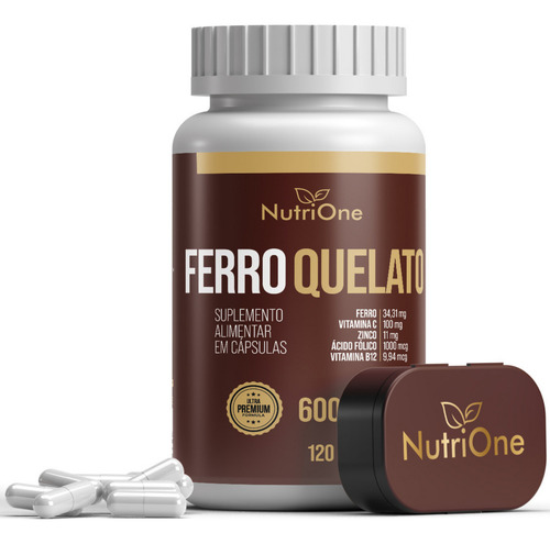 Fórmula Premium Ferro Quelato + 4 Ativos Concentrados 1