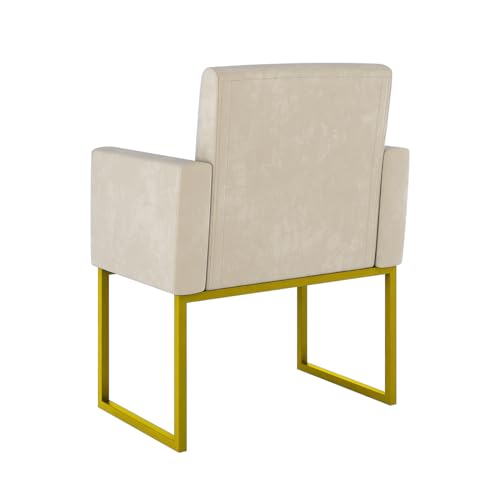 Kit 2 Poltrona Moderna  Base Ferro Balaqui 5