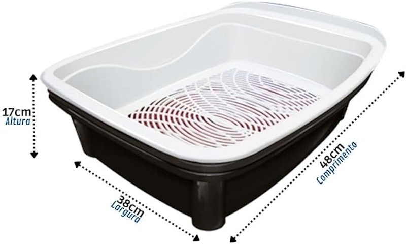 Caixa de Areia para Gato Classic Plus 2