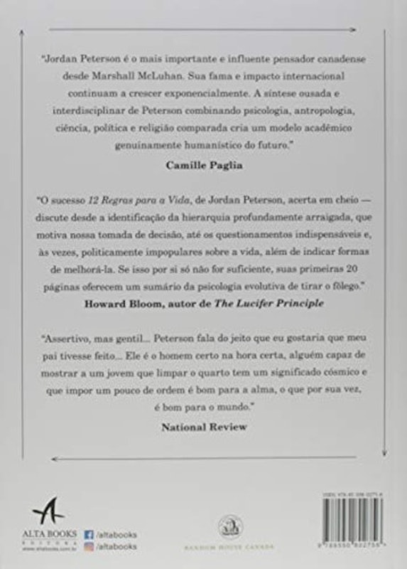 12 Regras para a Vida: Um Antídoto para o Caos 3