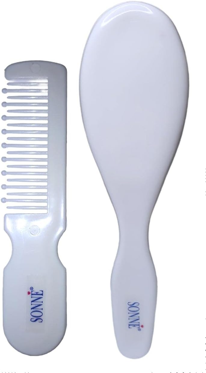 Kit Pente e Escova de Cabelo para Bebê  1