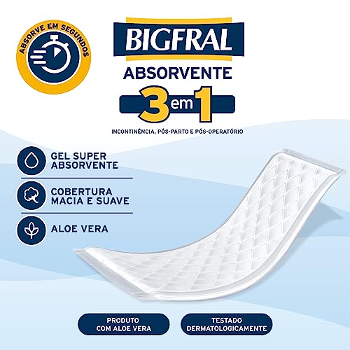 Absorvente Bigfral 3 em 1 2