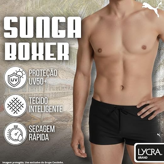 Sunga Boxer UV50+ Lycra Xtra® Life 3