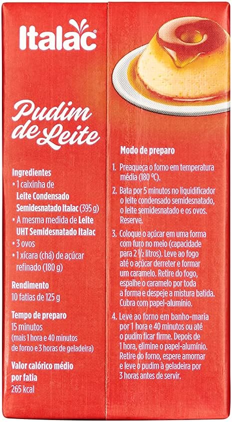 Leite Condensado Semidesnatado 395 g 4
