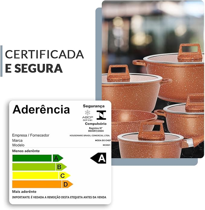 Caçarola Antiaderente 32cm Laranja Graniflon 2
