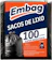 EMBAG Saco de Lixo Super Resistente Pacote 100 1