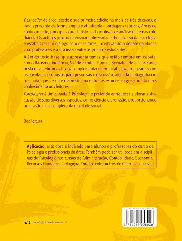 Psicologias - Uma Introdução ao Estudo da Psicologia 2