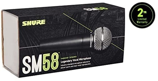 Microfone Profissional Shure SM58 4