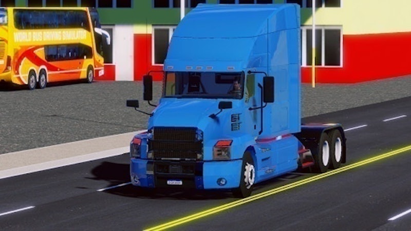 Melhor jogo de caminhão pega a visão 🔥 link do jogo na Bio