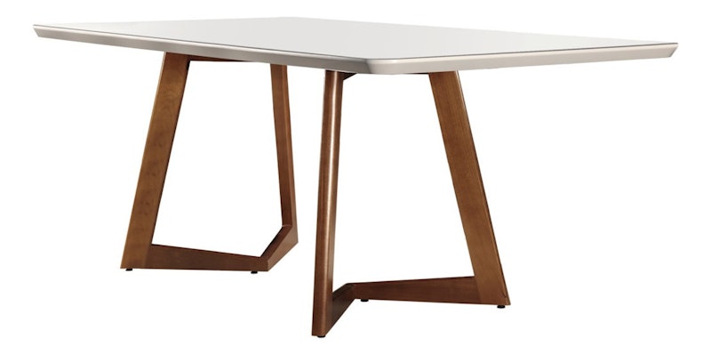 Conjunto Sala de Jantar Mesa 6 Cadeiras Safira Imbuia 3