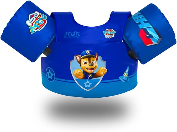 Boia Infantil com Colete Salva Vidas Nash – Patrulha Canina Chase 2