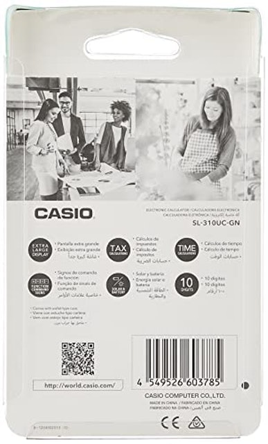 Calculadora Casio SL-310UC 4
