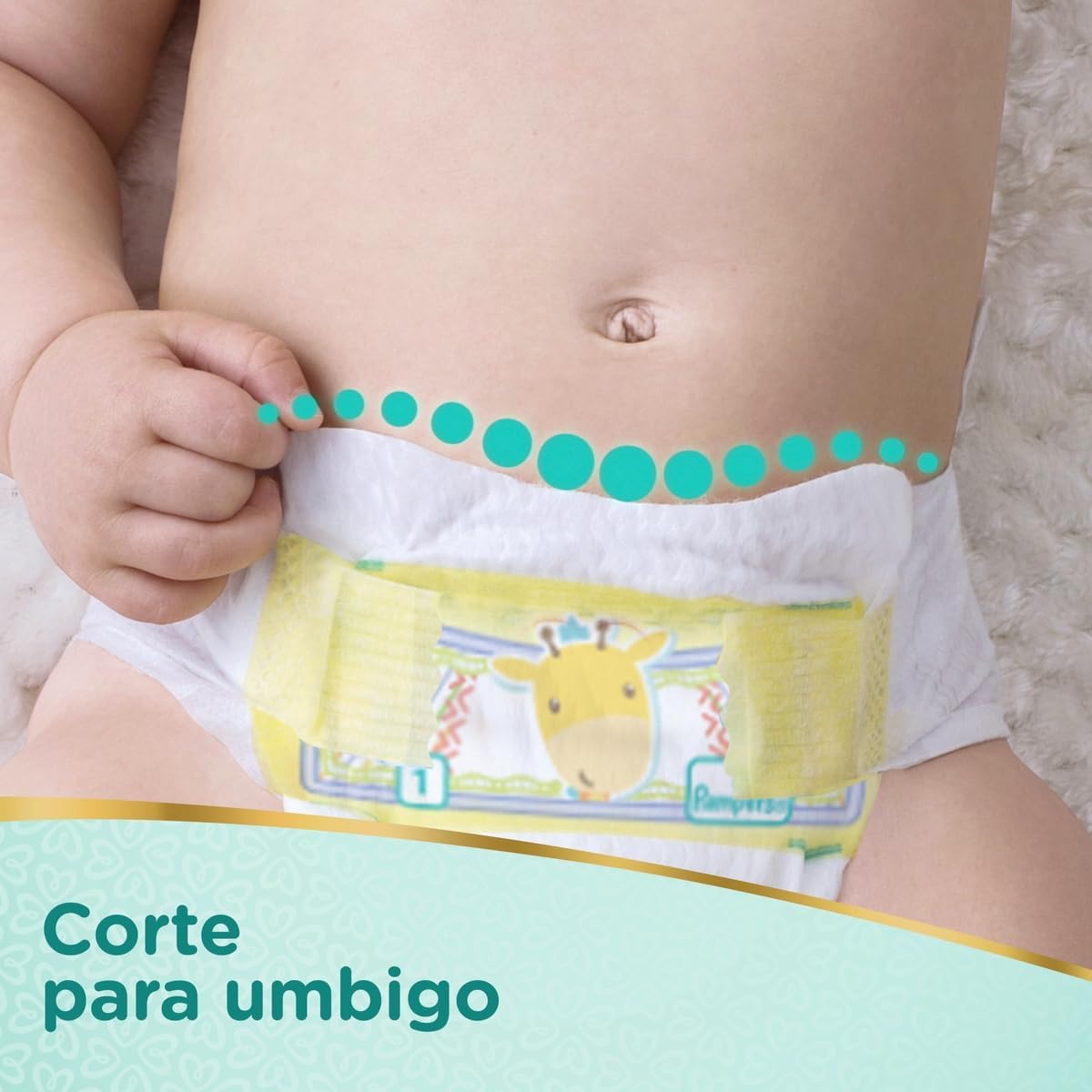 Fraldas Pampers Premium Care Recém Nascido+ 4