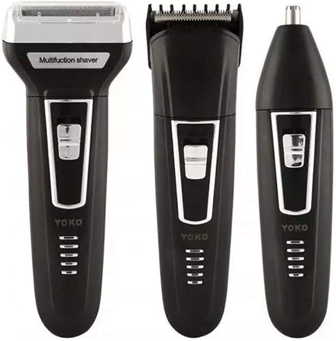 Aparador de Pelos 3 em 1 Profissional Kemei 3