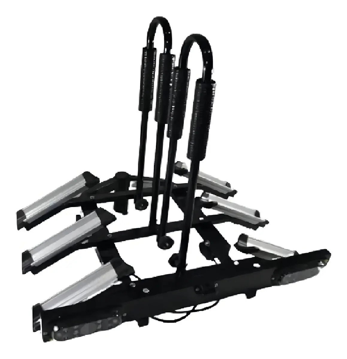 Suporte de Bicicletas Engate Metallini Plataforma 3 Bikes Alumínio LED 5