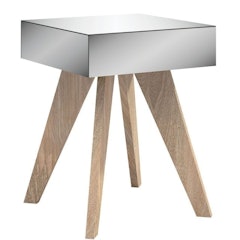Mesa de Canto Retrô Espelhada Willa Carvalho