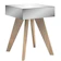 LYAM DECOR Mesa de Canto Retrô Espelhada Willa Carvalho 1