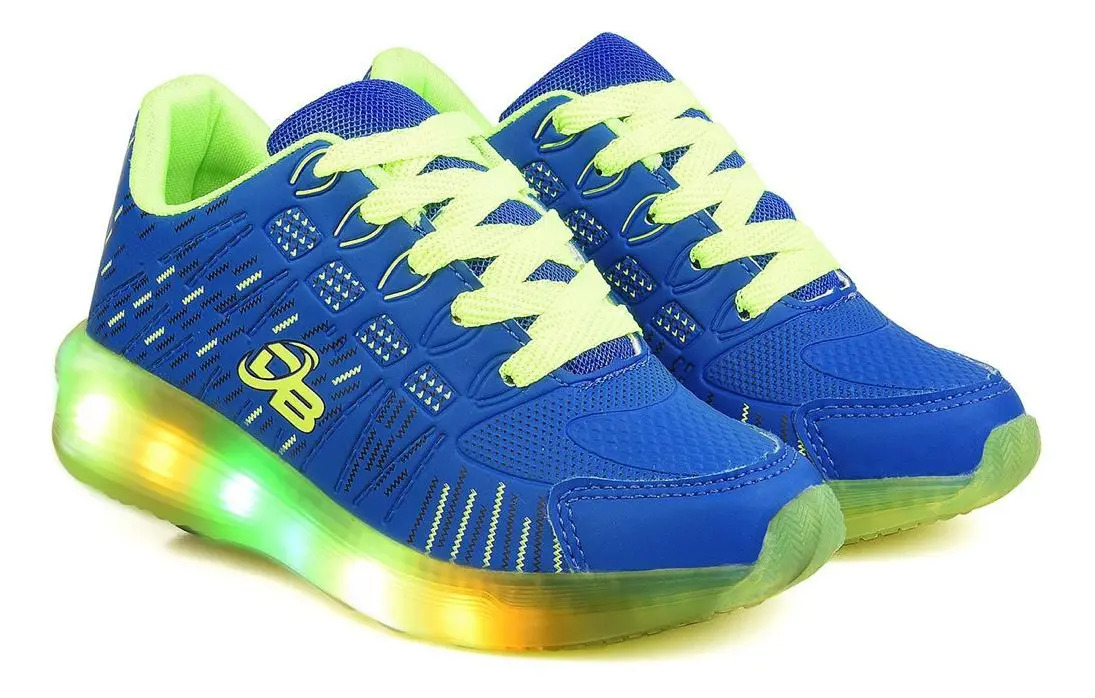 Tênis Dino Baby Rodinhas com Luz Led 2