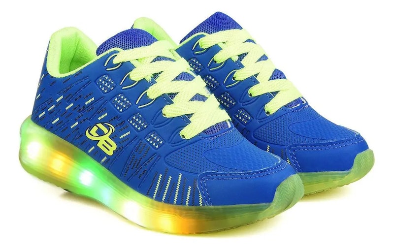 Tênis Dino Baby Rodinhas com Luz Led 2