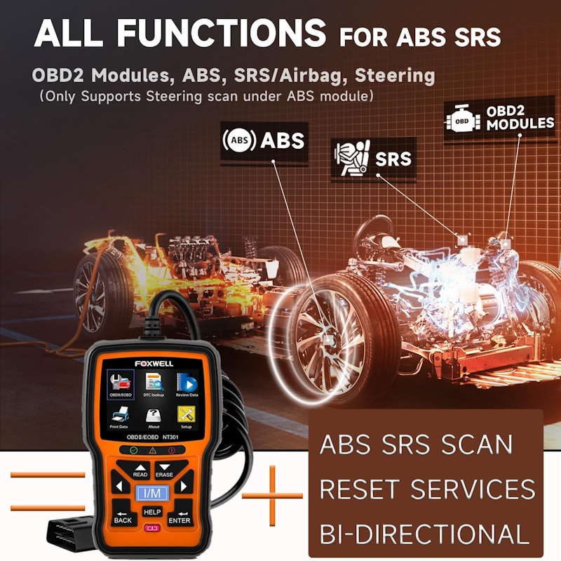 NT630 Elite ABS and Airbag Reset Tool 2