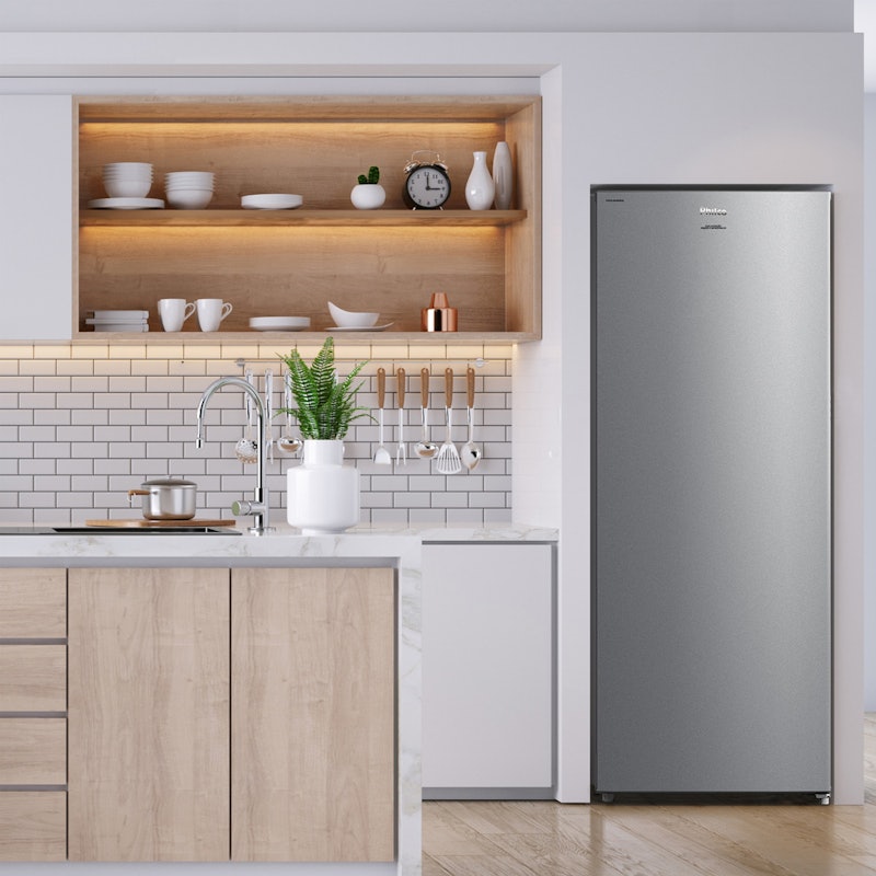 Freezer Refrigerador Vertical Inox Premium 201 L 3