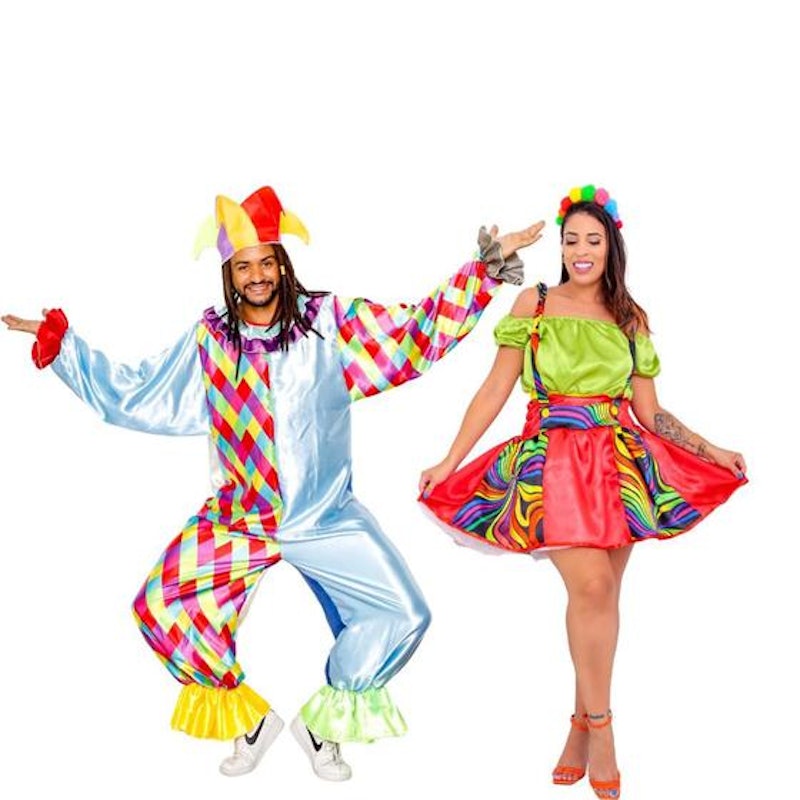 Fantasia de Casal Palhacinhos 1