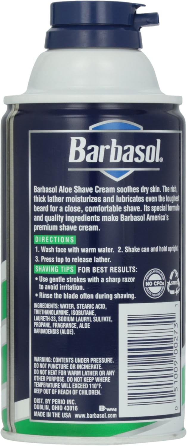 Creme de Barbear Suavizante Soothing Aloe 2