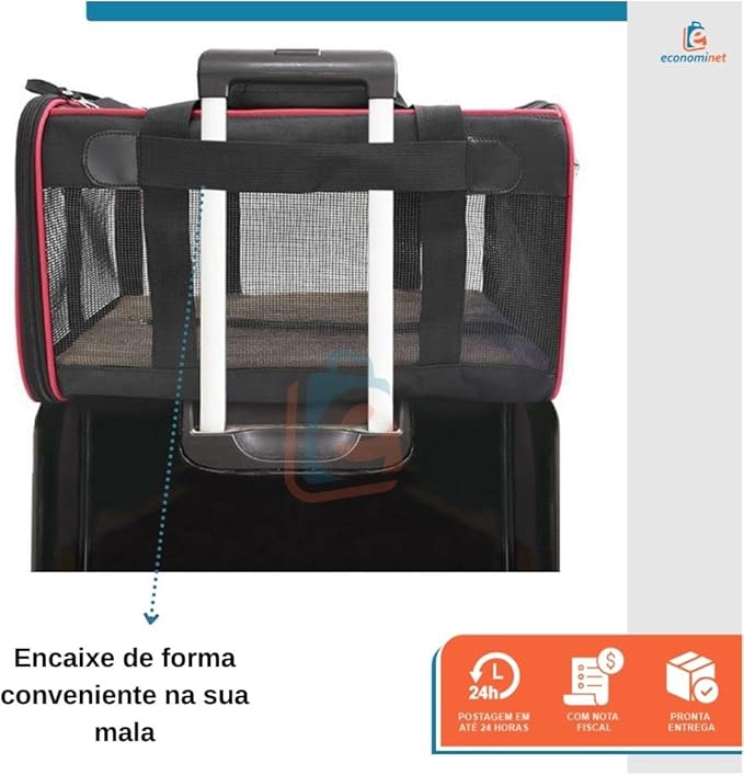 Bolsa Transporte Pet para Avião 2